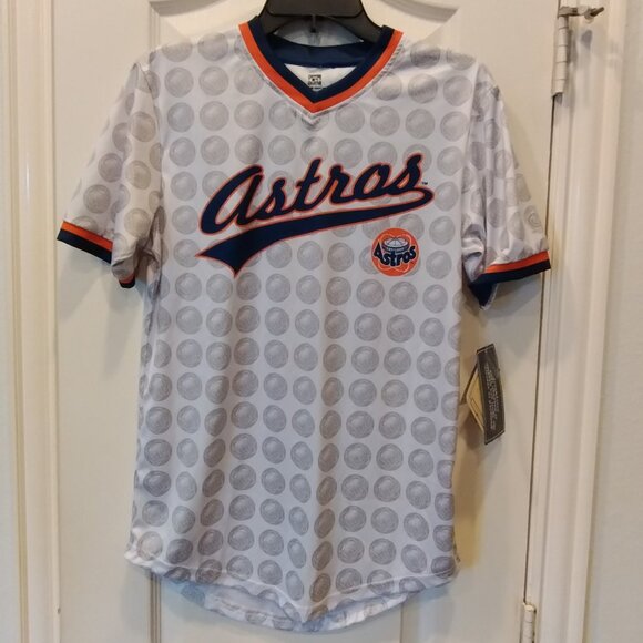 Cooperstown Collection Other - Cooperstown Collection Houston Astros All Over Logo Shirt Size S NWT